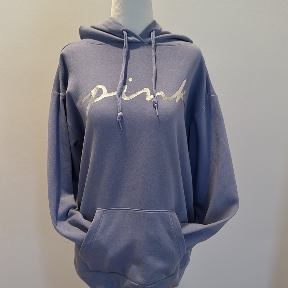 PINK Victoria's Secret Women's purple Hoodie Sweatshirt size XS